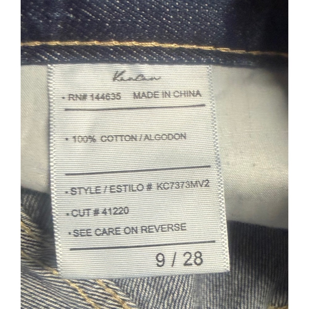 KanCan 90s Flare High Rise Distressed Wide Leg Jeans Medium Wash Size 9 NEW Boho - Picture 4 of 5